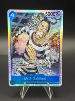 (2) Mr.3 (Galdino) (056) - One piece The Time of Battle (OP16) -NM - Image 1