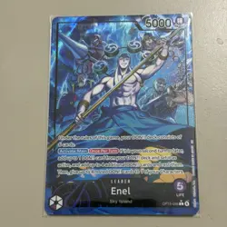 One Piece TCG OP15-058 Enel Leader Alt Art English - Image 1