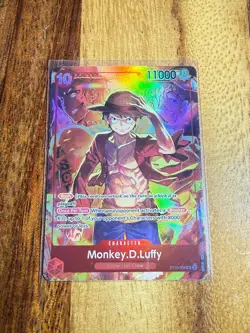Monkey D. Luffy ST10-006 SR Treasure Booster Set Promo One Piece TCG English - Image 1