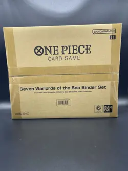 One Piece TCG: Bandai Seven Warlords of the Sea Binder Set (English) - SEALED! - Image 2