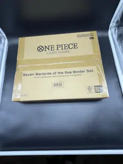 One Piece TCG: Bandai Seven Warlords of the Sea Binder Set (English) - SEALED! - Image 5