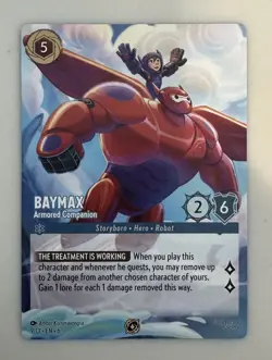 Baymax Armored Companion Lorcana Challenge Promos Year 1 (9/C1) ✅ - Image 1