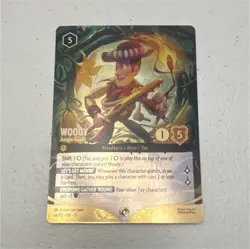 Ravensburger Disney Lorcana TCG Woody - Jungle Guide 54/P3 Promo Foil - Image 1