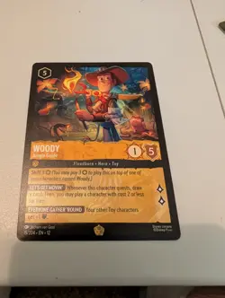 Toy Story Woody-Jungle Guide 15/204 Regular English Disney Lorcana Card - Image 1
