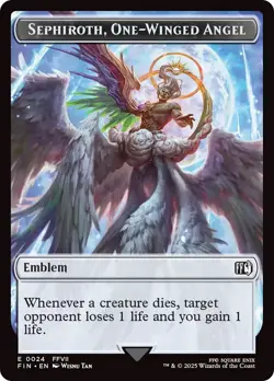 🧙Sephiroth, One-Winged Angel 0024 E FIN Final Fantasy MTG - Image 1