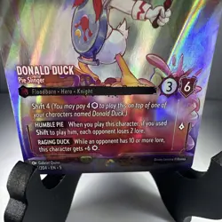Disney Lorcana Donald Duck - Pie Slinger 4/204 Floodborn Rare Foil English - Image 3