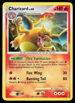 Charizard 1/99 Holo Rare Arceus Pokemon Card - Image 1