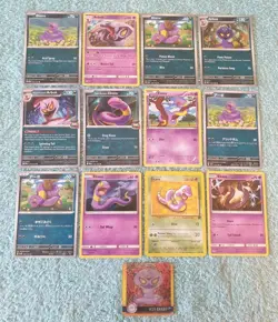 EKANS & ARBOK BUNDLE OF POKEMON CARDS - Image 1