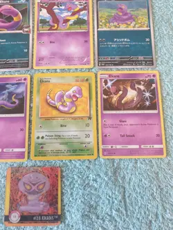 EKANS & ARBOK BUNDLE OF POKEMON CARDS - Image 5