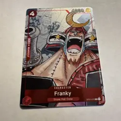 Franky ST01-010 C One Piece 25th Anniversary Promo Card Alternate Art Manga - Image 1