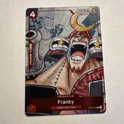 Franky ST01-010 C One Piece 25th Anniversary Promo Card Alternate Art Manga - Image 2