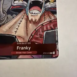 Franky ST01-010 C One Piece 25th Anniversary Promo Card Alternate Art Manga - Image 5