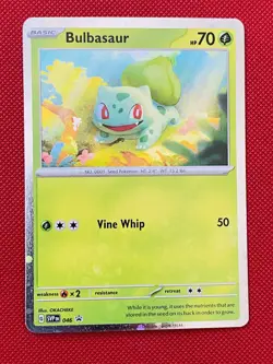 Bulbasaur - 046 (Cosmos Holo) 046 Sv: Scarlet & Violet Promo Cards Holo NM - Image 1
