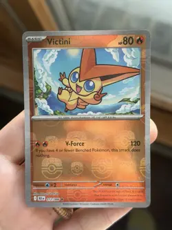 Victini 012/086 Master Ball SV: Black Bolt Pokemon Card, Pack-Pull! - Image 2