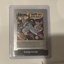 Bandai Dragon Ball Super Card Game Energy Marker E-03 Thank You! Good Bye!! Foil - Image 5