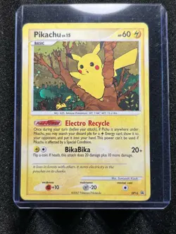 Pikachu LVL 15 DP16 2007 Diamond and Pearl Holo Foil Promo Pokemon Card 7/10 - Image 1