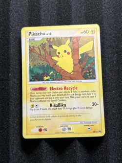 Pikachu LVL 15 DP16 2007 Diamond and Pearl Holo Foil Promo Pokemon Card 7/10 - Image 2