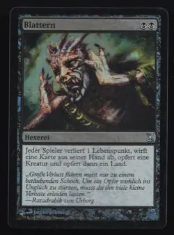 Blattern / Smallpox - Zeitspirale / Time Spiral - FOIL - Near Mint - GER - MTG - Image 1