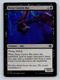 Deep-Cavern Bat U The Lost Caverns of Ixalan 102 NM - Image 1