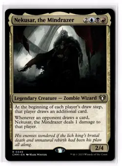 Nekusar, the Mindrazer 349 Commander Masters NM - Image 1