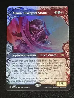 MTG Bloomburrow Alania, Divergent Storm Showcase Foil 0327 Rare - Image 1