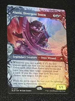 MTG Bloomburrow Alania, Divergent Storm Showcase Foil 0327 Rare - Image 2