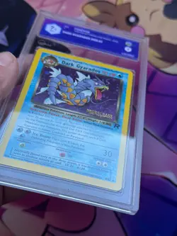 POKEMON • Team Rocket Dark Gyarados 8/82 Prerelease Promo • PSA 7.5 NM+ GRAAD - Image 5