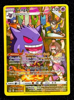 Pokemon TCG Lost Origin Gengar TG06/TG30 Trainer Gallery Full Art NM+ - Image 1