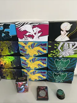 Pokemon ETB Lot Of 12 Open Box No Packs No Promos. - Image 3