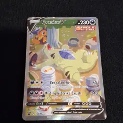 The Pokemon Company Tyranitar V 155/163 Battle Styles Holo Ultra Rare 230 HP - Image 1
