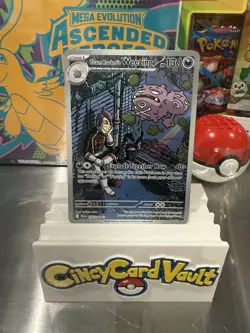 The Pokemon Company Team Rocket's Weezing 199/182 SV10 IR Holo EN 2025 130HP - Image 1