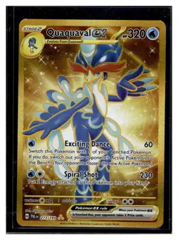 SV02: Paldea Evolved #273/193 Quaquaval ex Gold - Image 1