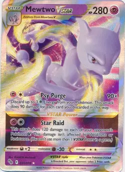 Mewtwo VSTAR 031/078 Pokemon GO Holo - Image 1