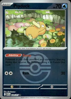 PSYDUCK (LOVE BALL) 039/217 ASCENDED HEROES COMMON REVERSE HOLO POKEMON REND - Image 1
