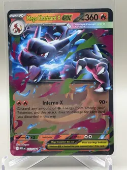 Pokemon TCG Mega Charizard EX 013/094 Phantasmal Flames hp 360 - Image 1