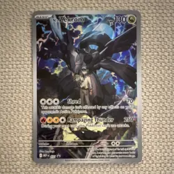 Nintendo N's Zekrom Mega Evolution Promo 030 Holo Promo 130 HP Basic English - Image 1