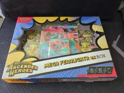 Pokemon Ascended Heroes Mega Feraligatr Ex Box - Image 1