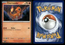 CHARMANDER 047 SCARLET & VIOLET LP US SELLER COSMOS HOLO - Image 1