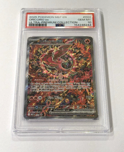 2025 POKEMON MEP EN-ME BLACK STAR PROMO #024 ORICORIO EX PSA 10 - Image 2