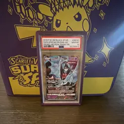 Dawn Wings Necrozma GX 2018 SM Black Star Promo SM101 Holo PSA 10 - Image 1