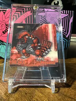 Pokemon Chinese EIF Gameboy Lenticular Groudon Box Hit - Image 3