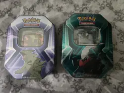 Tyranitar & Darkrai Triple Whammy Pokemon Tins!🔥Factory Sealed - Image 1