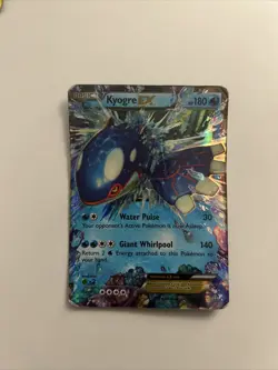 Pokemon TCG Kyogre EX - 54/160 - Ultra Rare Black Star Promo Holo Rare [NM] - Image 1