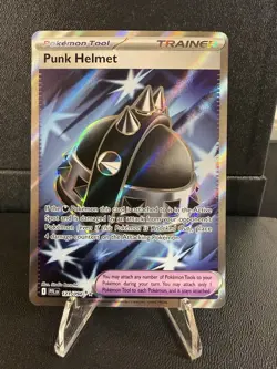 Pokemon Phantasmal Flames Punk Helmet Ultra Rare 121/094 - NM Near Mint - Image 1