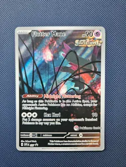 Flutter Mane Pokemon Scarlet & Violet Pokemon Center Promo #097 Sealed - Image 1