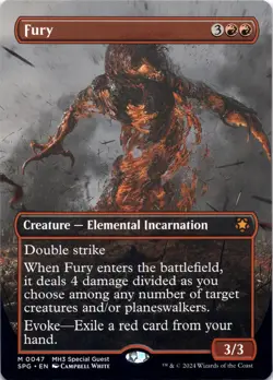 Fury (Borderless) Special Guests - Magic MTG NM - Image 1