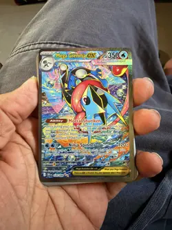 2026 Pokemon Chaos Rising Mega Greninja EX #116/86 M/NM SIR Holo - Image 1