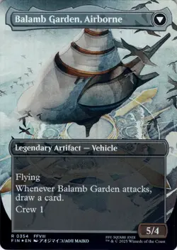 Balamb Garden, SeeD Academy (Borderless Foil) Final Fantasy - Magic MTG NM - Image 2