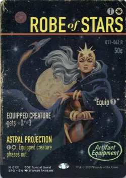 Robe of Stars (Borderless) Special Guests - Magic MTG NM - Image 1