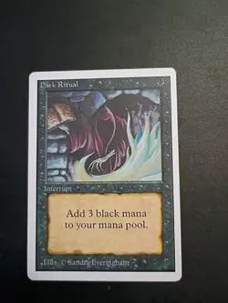 Dark Ritual (Unlimited) NM/LP MTG - Image 1